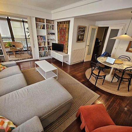 Amplio Piso En La Playa De 135 M2 Con Garaje Apartman Zarautz Kültér fotó